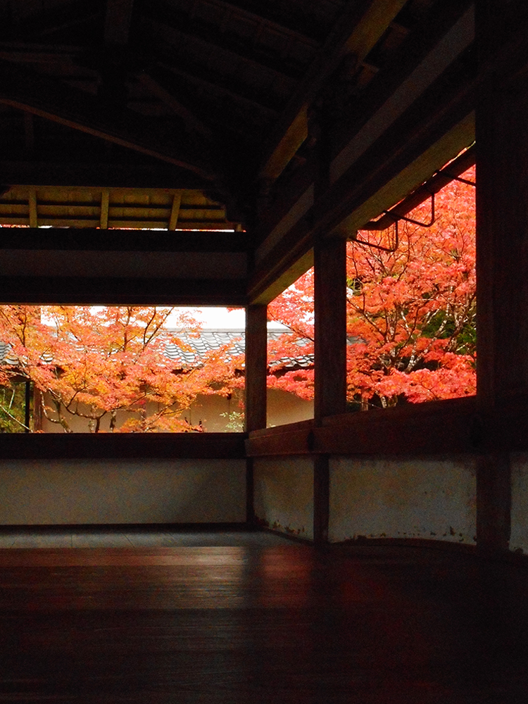 西明寺 渡り廊下